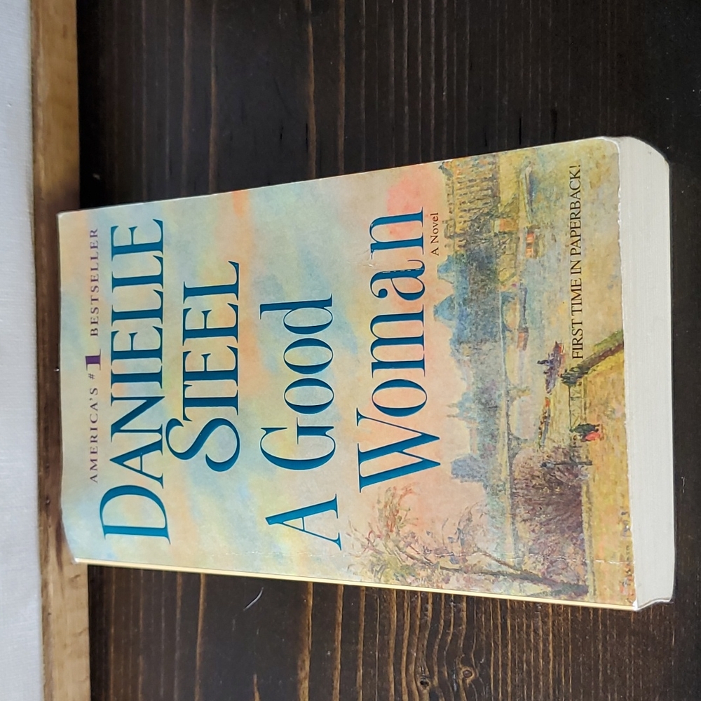 "A Good Woman" paperback novel.